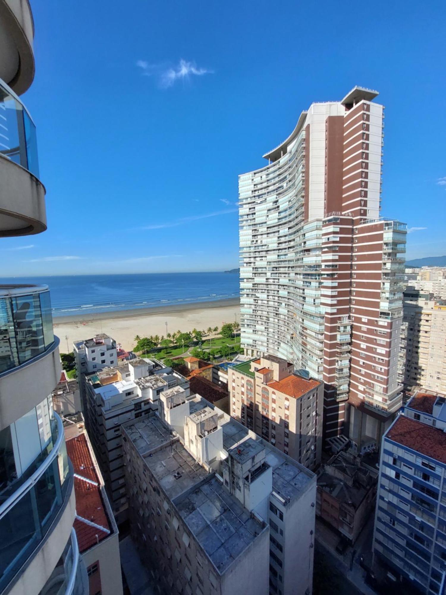 Book Santos - Unlimited 1112 - Um Pe Na Areia Apartment Exterior photo